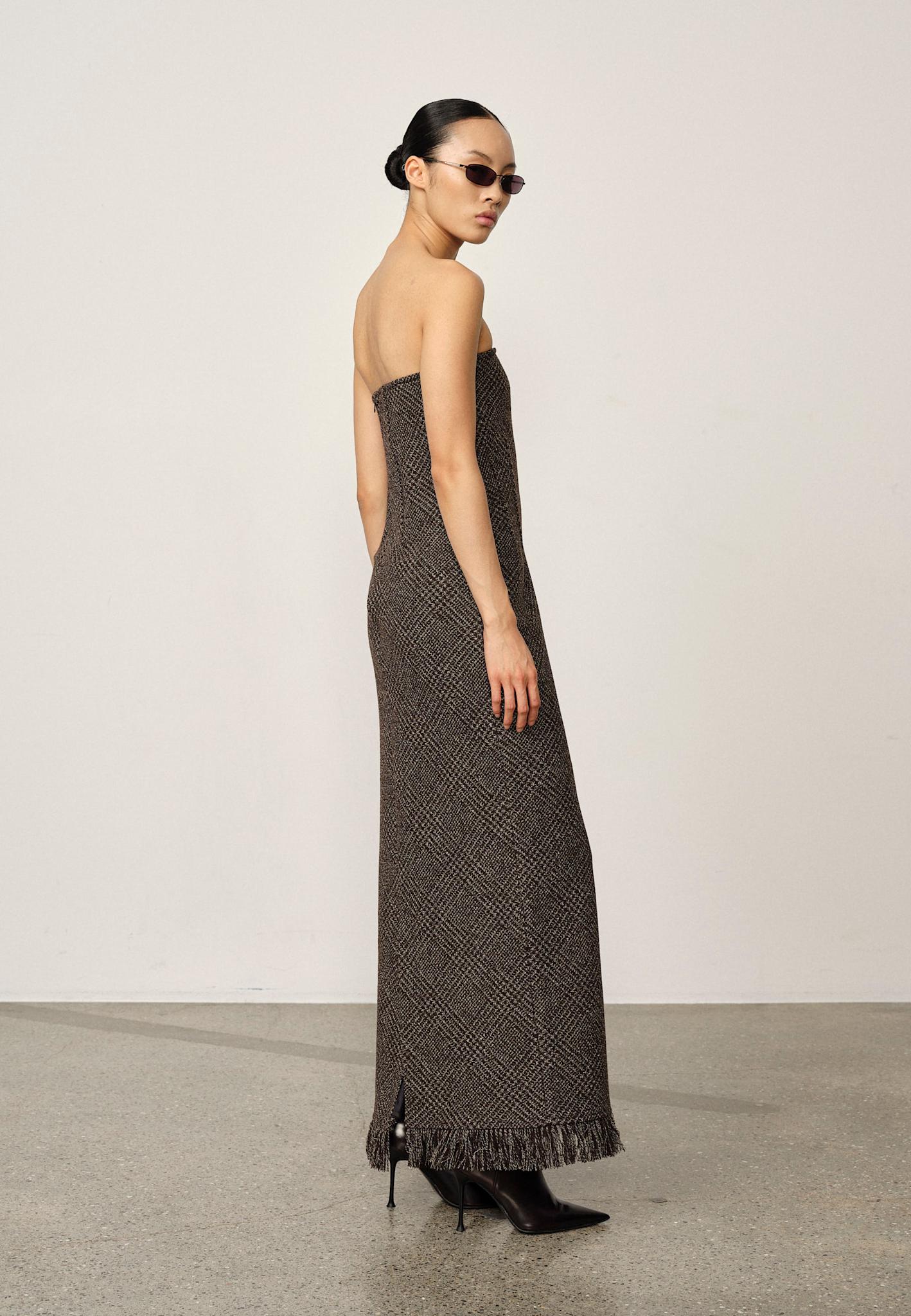 Herskind Adele Dress Checks-Dresses-West of Woodward Boutique-Vancouver-Canada