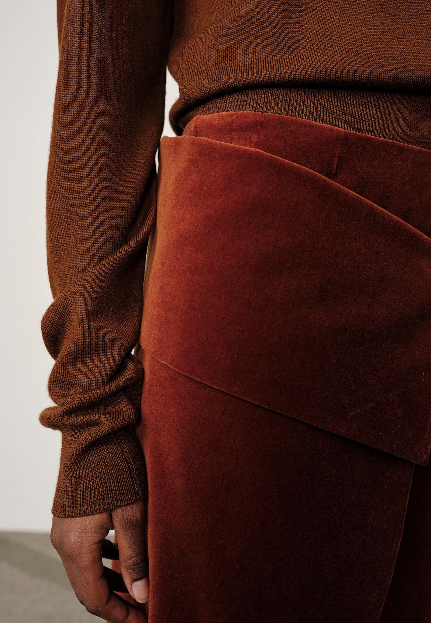 Herskind Yana Skirt Burned Apricot-Dresses-West of Woodward Boutique-Vancouver-Canada
