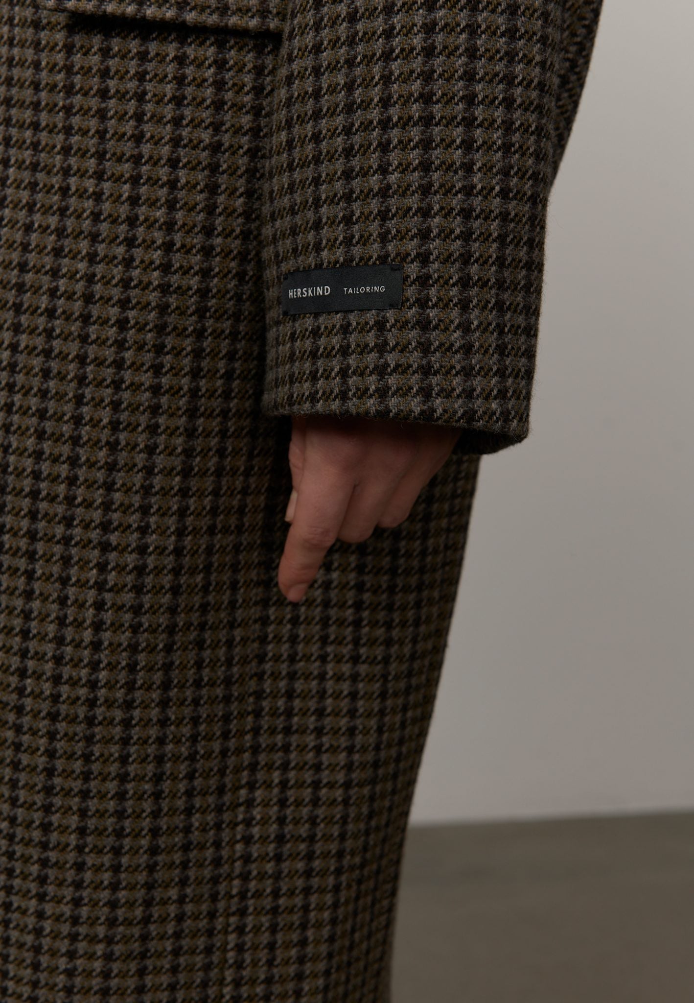 Herskind Cat Coat Checks-Coats-West of Woodward Boutique-Vancouver-Canada
