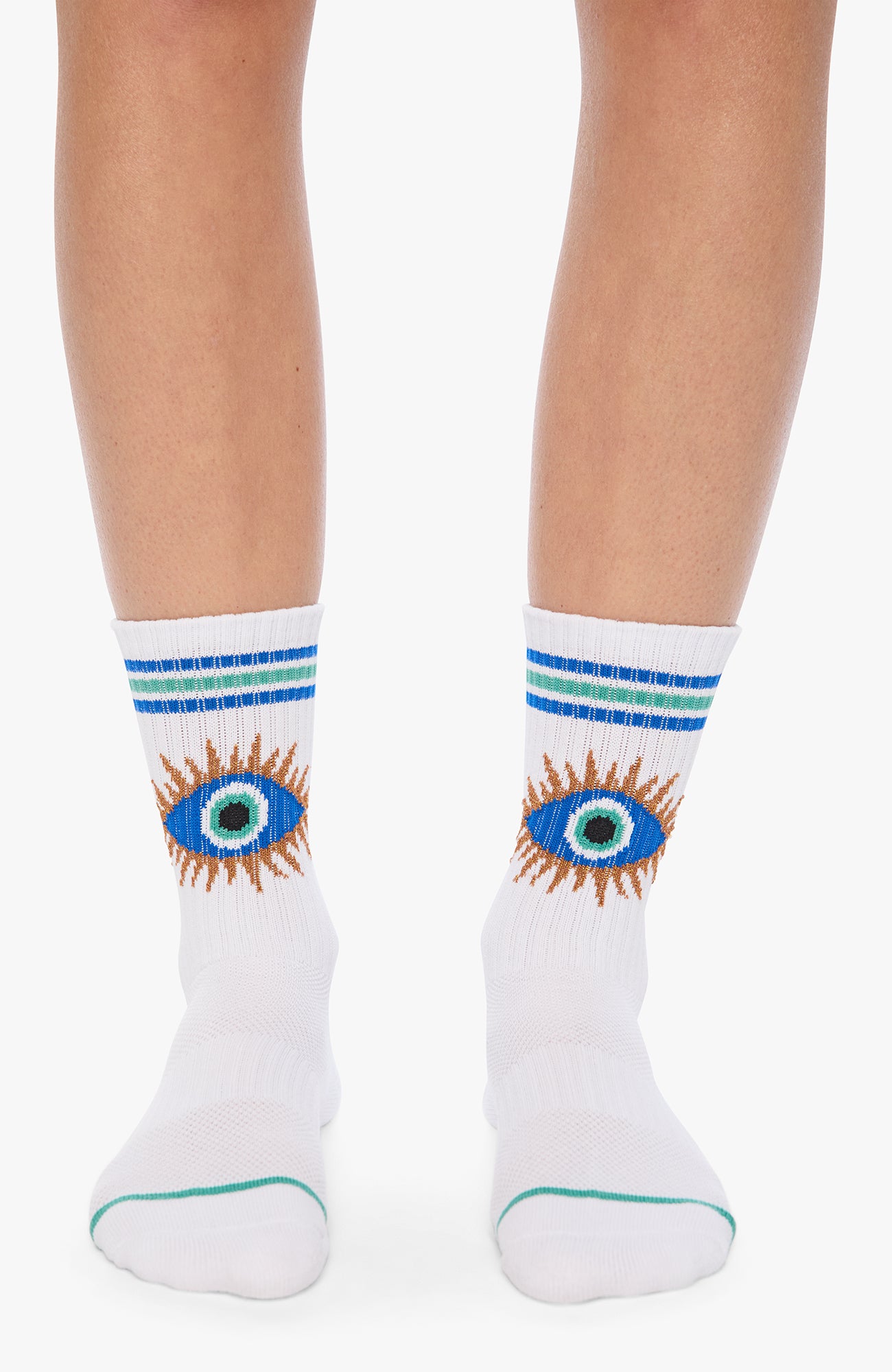 MOTHER Baby Steps Cosmic Eye Socks-Accessories-West of Woodward Boutique-Vancouver-Canada