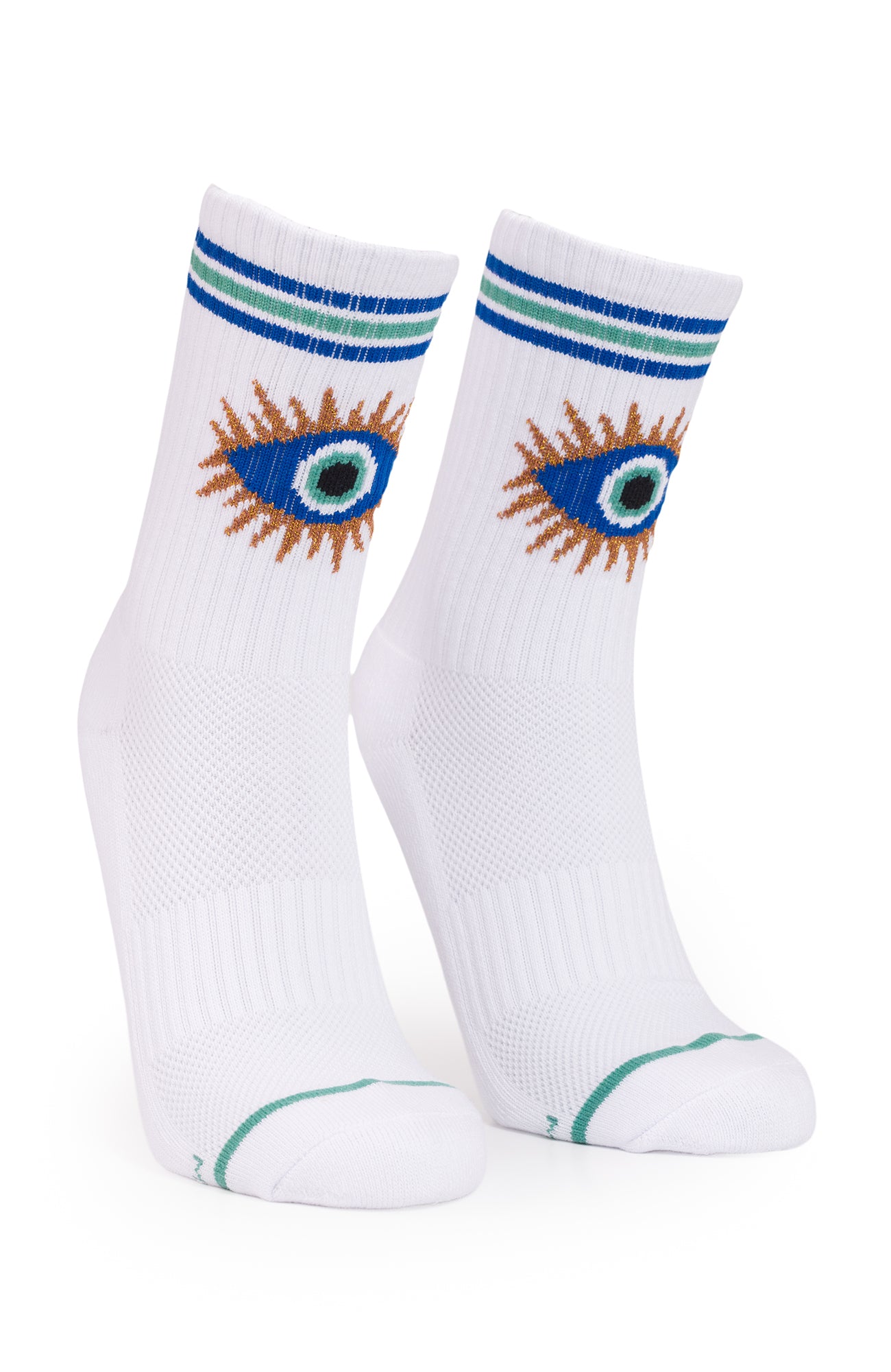 MOTHER Baby Steps Cosmic Eye Socks-Accessories-West of Woodward Boutique-Vancouver-Canada