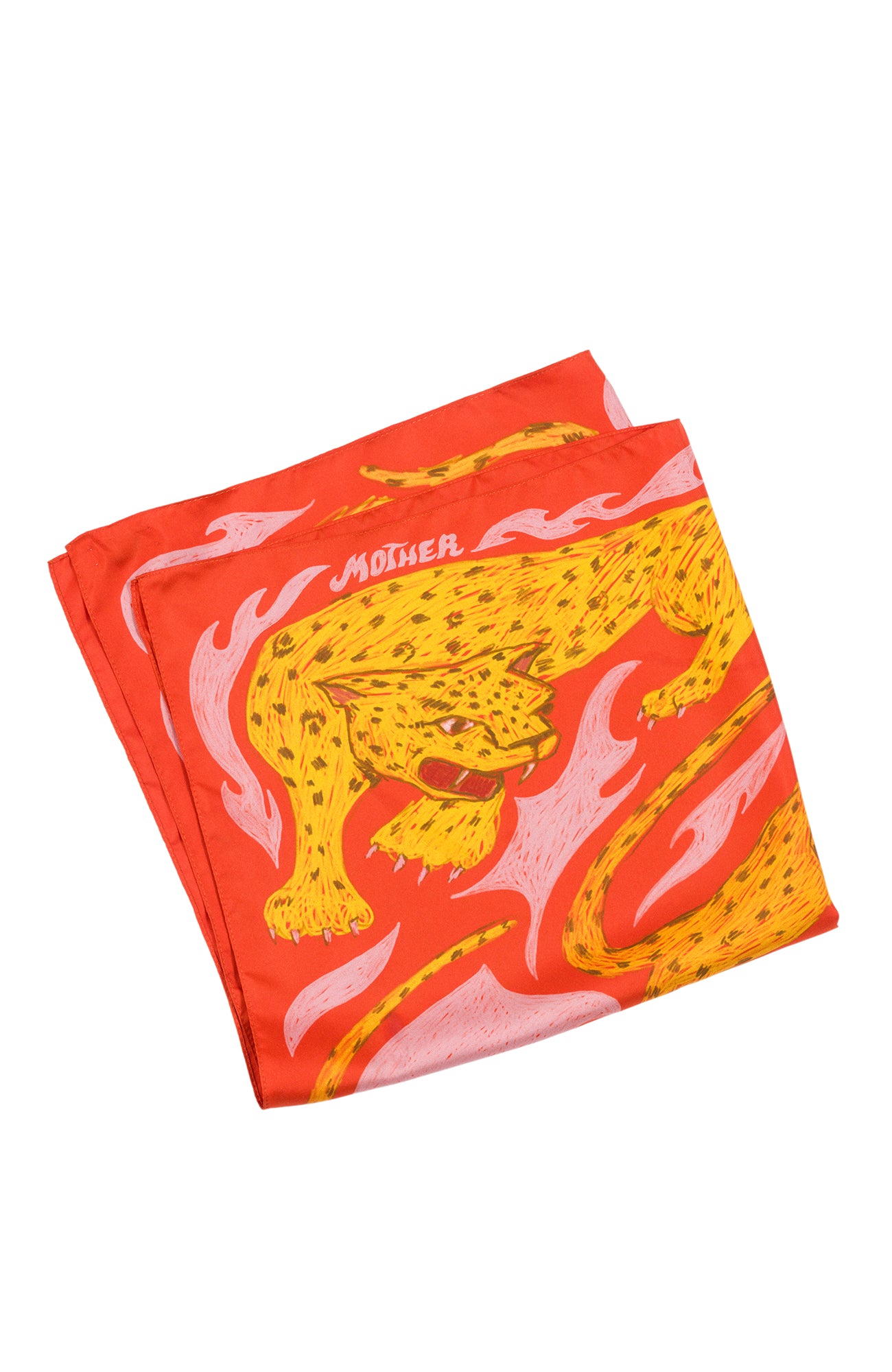 MOTHER Scarf It Down Flaming Hot Cheetahs