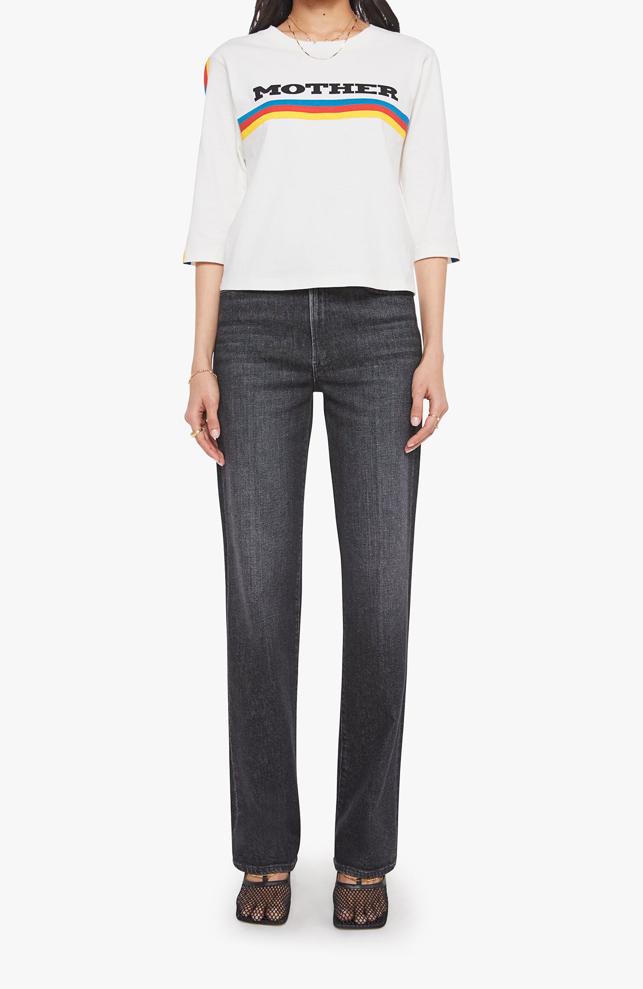 MOTHER Better Half Top Mother 63-T-Shirts-West of Woodward Boutique-Vancouver-Canada