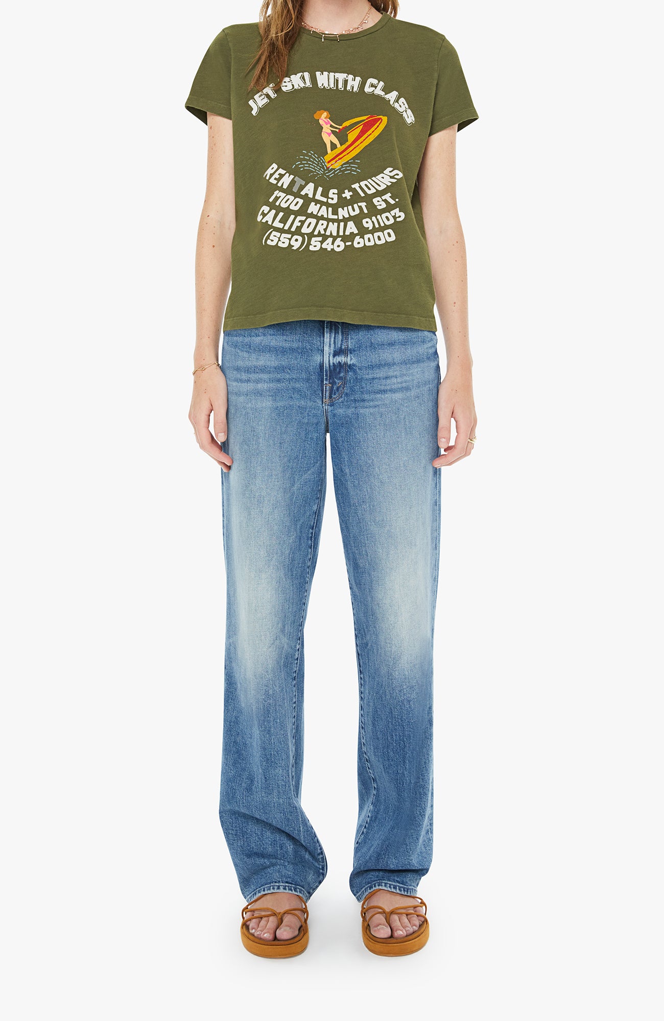 MOTHER Sinful Tee Jet Ski With Class-T-Shirts-West of Woodward Boutique-Vancouver-Canada