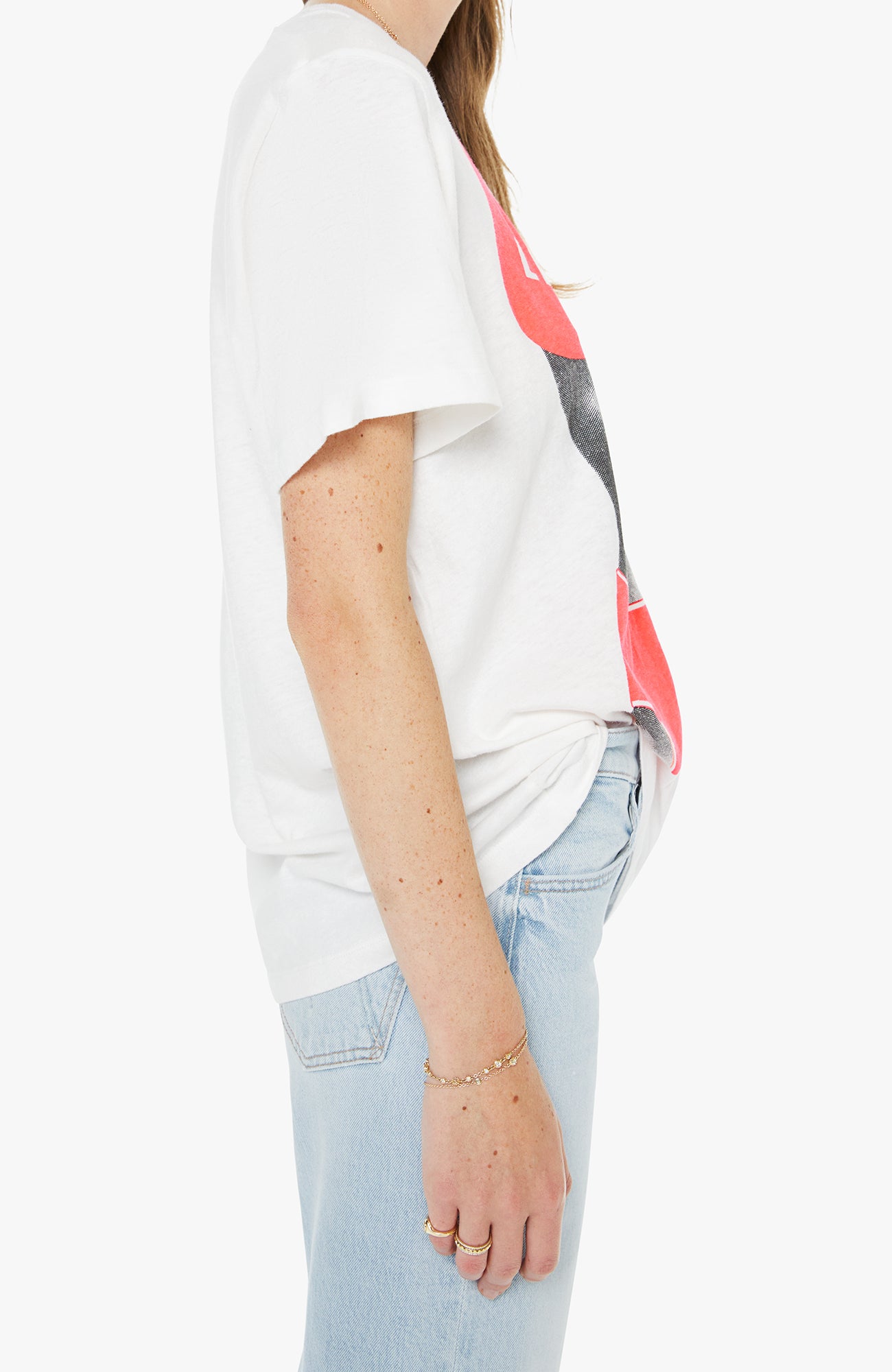 MOTHER Rowdy Tee Lifeguard-T-Shirts-West of Woodward Boutique-Vancouver-Canada