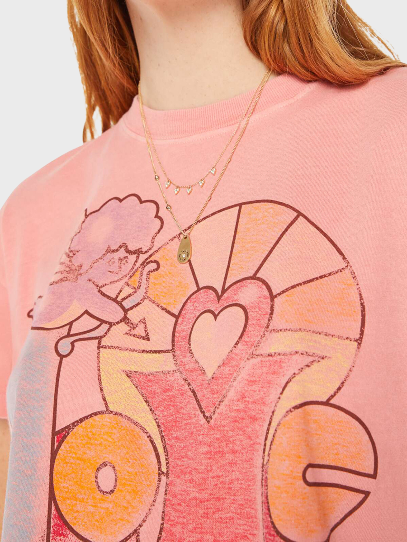 Mother Grab Bag Crop Tee Love Cupid-T-Shirts-West of Woodward Boutique-Vancouver-Canada