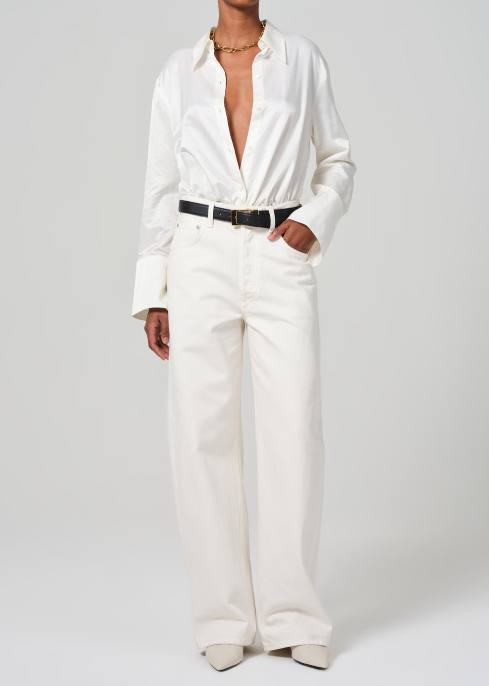 COH Camilia Button Up Shirt Cassia-Shirts-West of Woodward Boutique-Vancouver-Canada