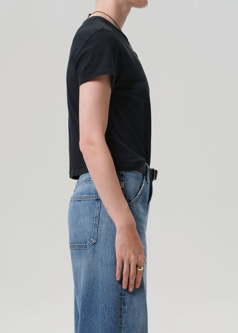 COH Kyle Tee Washed Black-T-Shirts-West of Woodward Boutique-Vancouver-Canada