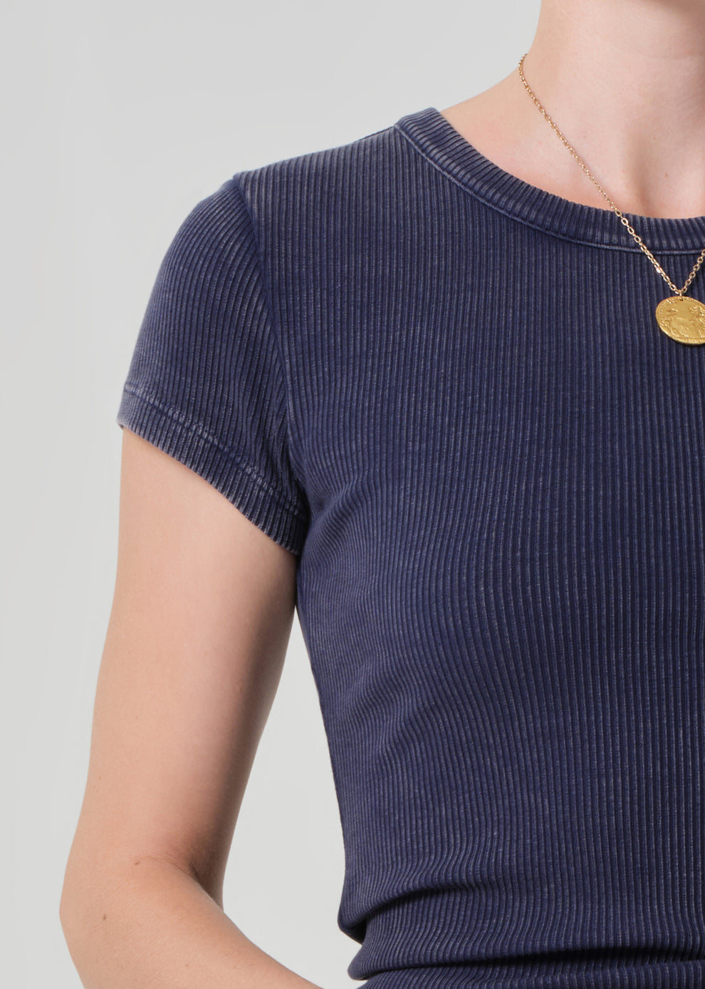 COH Nello Tee Mineral Navy-T-Shirts-West of Woodward Boutique-Vancouver-Canada