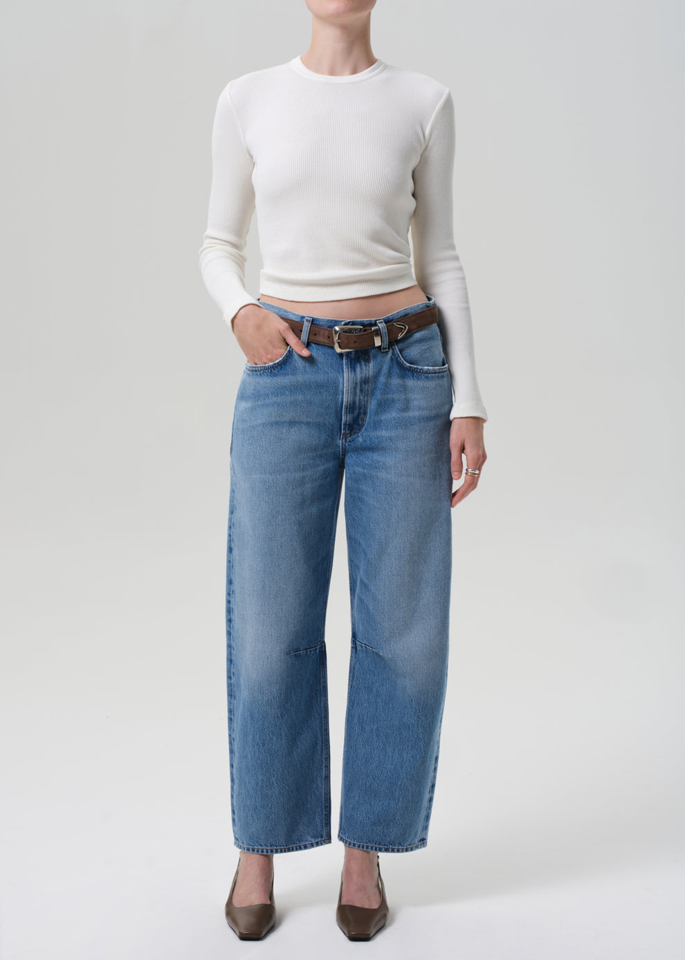 COH Pilar Crewneck Pashmina-T-Shirts-West of Woodward Boutique-Vancouver-Canada