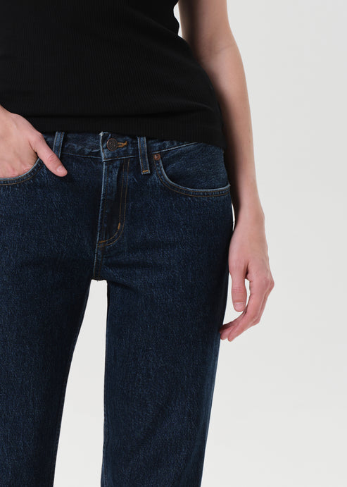 Agolde Low Rise Slim Pendulum-Denim-West of Woodward Boutique-Vancouver-Canada