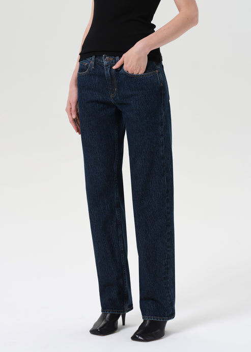 Agolde Low Rise Slim Pendulum-Denim-West of Woodward Boutique-Vancouver-Canada