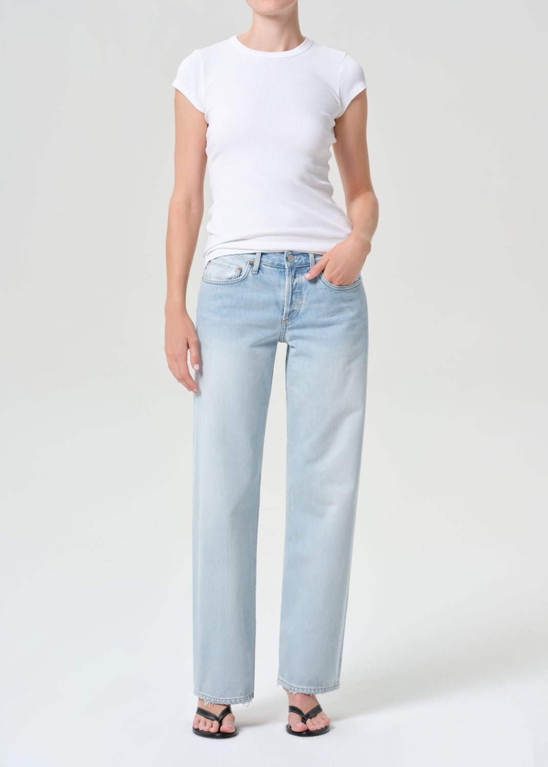 Agolde Low Rise Loose Denim Jeans Amplify-Denim-West of Woodward Boutique-Vancouver-Canada