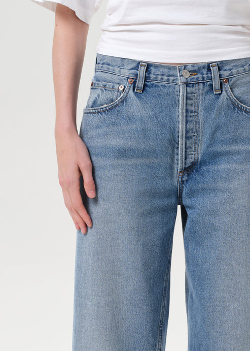 Agolde Twist Low Slung Baggy Stage-Denim-West of Woodward Boutique-Vancouver-Canada