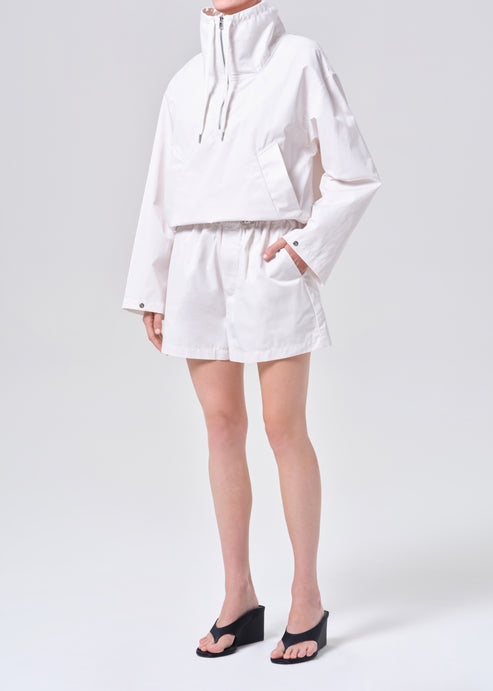 Agolde Lydia Jacket Chalk White-Jackets-West of Woodward Boutique-Vancouver-Canada