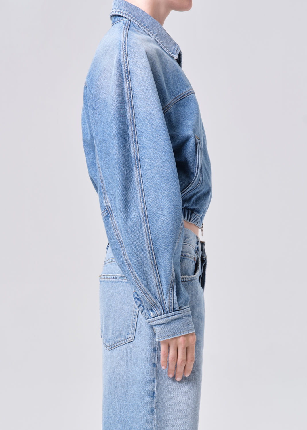 Agolde Dixon Cocoon Bomber Outbreak-Jackets-West of Woodward Boutique-Vancouver-Canada