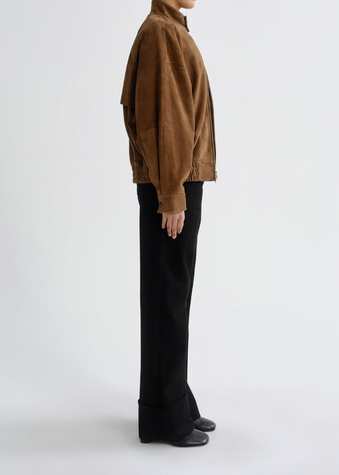 Agolde Blair Jacket Pecan-Jackets-West of Woodward Boutique-Vancouver-Canada