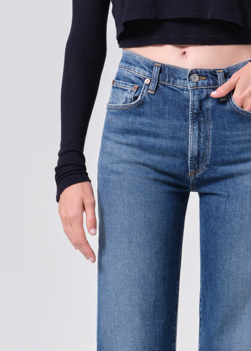 Agolde Harper Denim Jeans River-Denim-West of Woodward Boutique-Vancouver-Canada