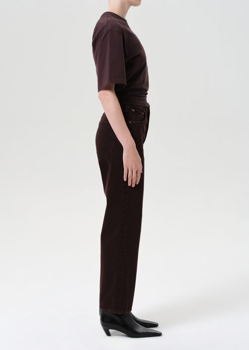 Agolde Ren Denim Jeans Sloe Berry-Denim-West of Woodward Boutique-Vancouver-Canada
