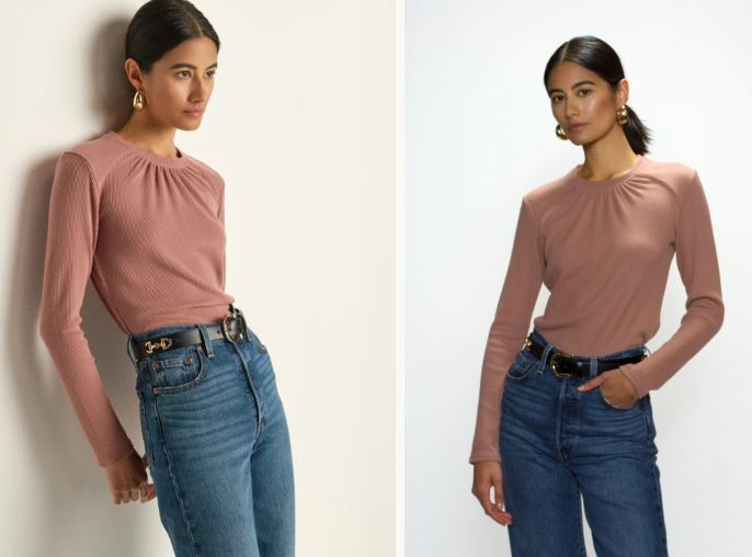 Nation Alejandra Long Sleeve Tee Burlwood-T-Shirts-West of Woodward Boutique-Vancouver-Canada