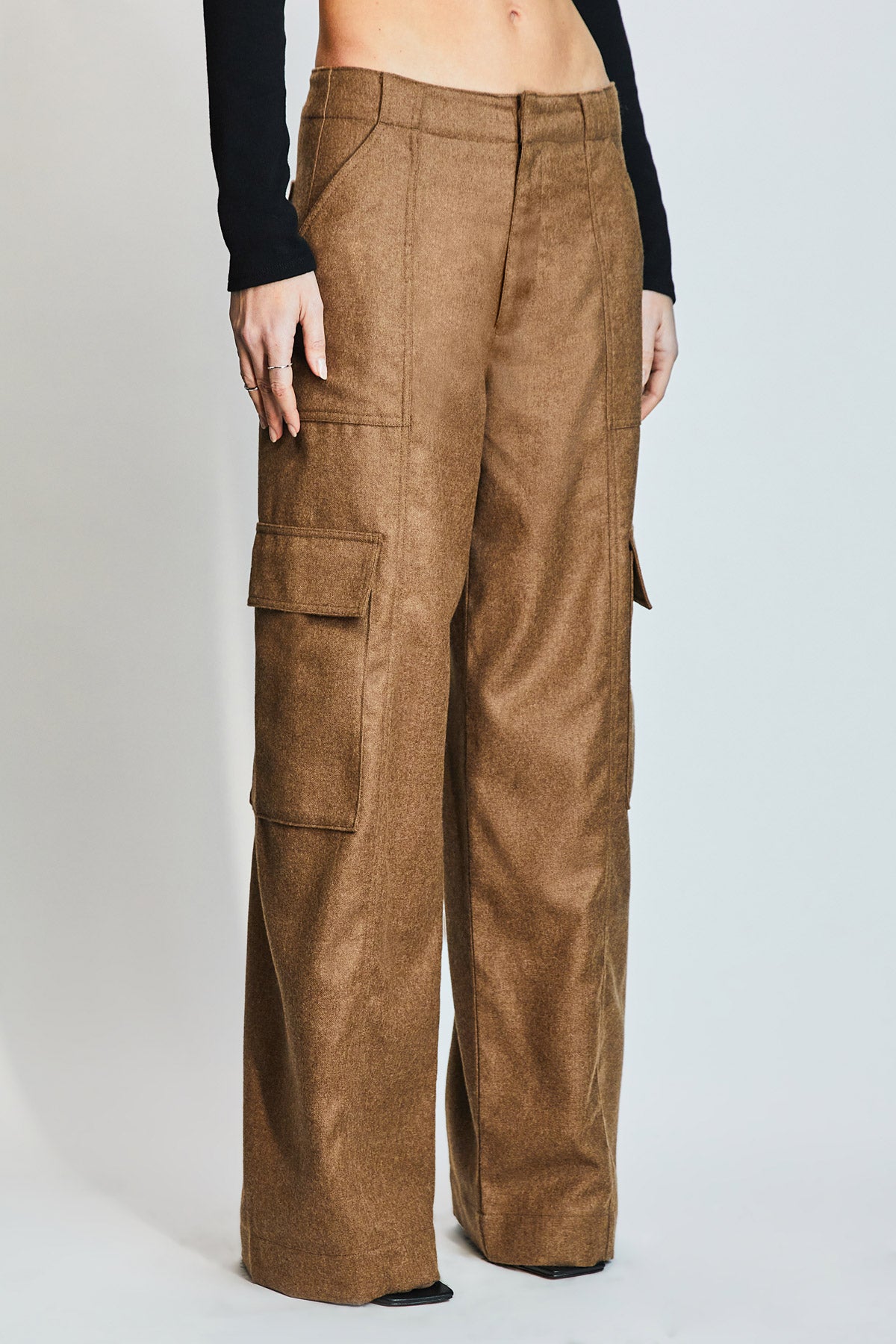 AG EmRata Collab Amia Cargo Umber-Pants-West of Woodward Boutique-Vancouver-Canada