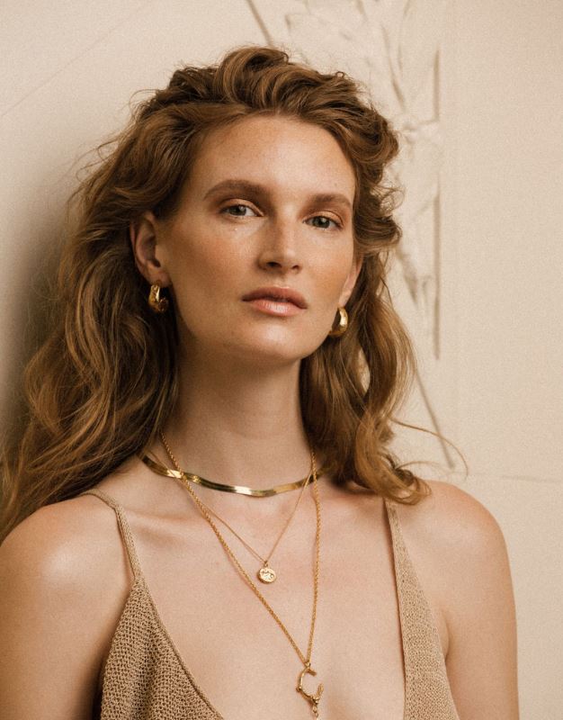 Pamela Card Armour Amour Earrings 24K Gold Vermeil-Accessories-West of Woodward Boutique-Vancouver-Canada