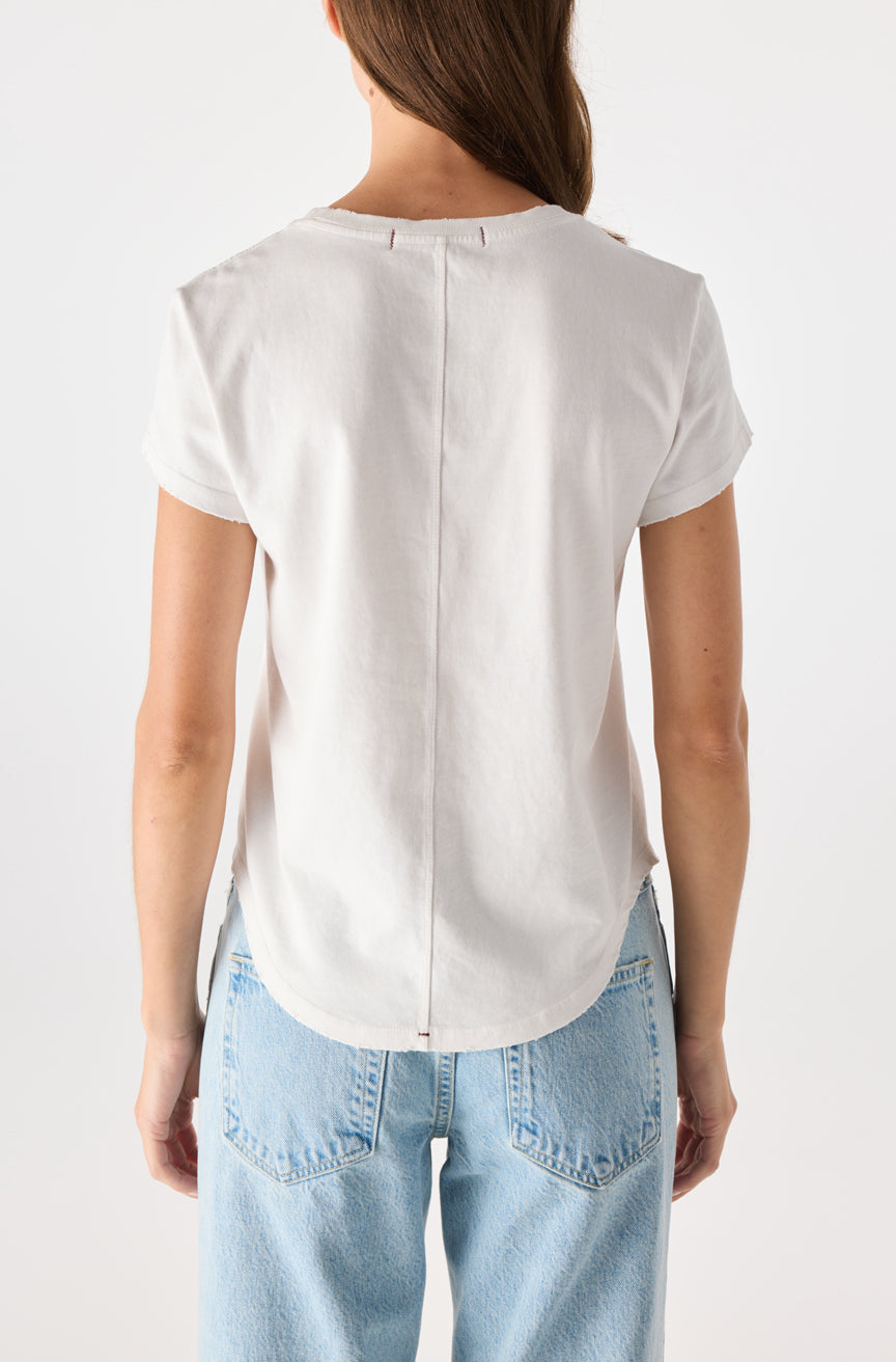 AMO Forever Tee Eggshell-T-Shirts-West of Woodward Boutique-Vancouver-Canada