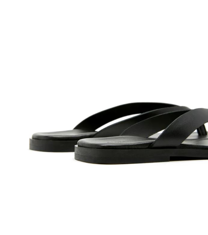 Sister Soeur Bonnie Sandal Black-Sneakers-West of Woodward Boutique-Vancouver-Canada