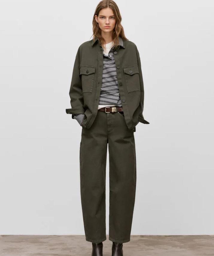 Closed Bouna Denim Jeans Juniper Green-Denim-West of Woodward Boutique-Vancouver-Canada