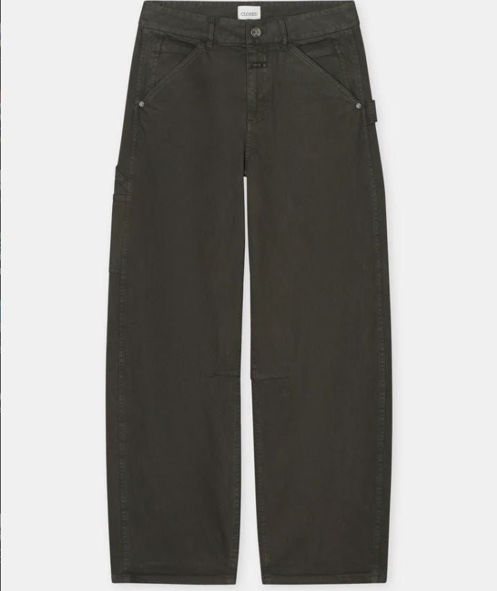 Closed Bouna Denim Jeans Juniper Green-Denim-West of Woodward Boutique-Vancouver-Canada