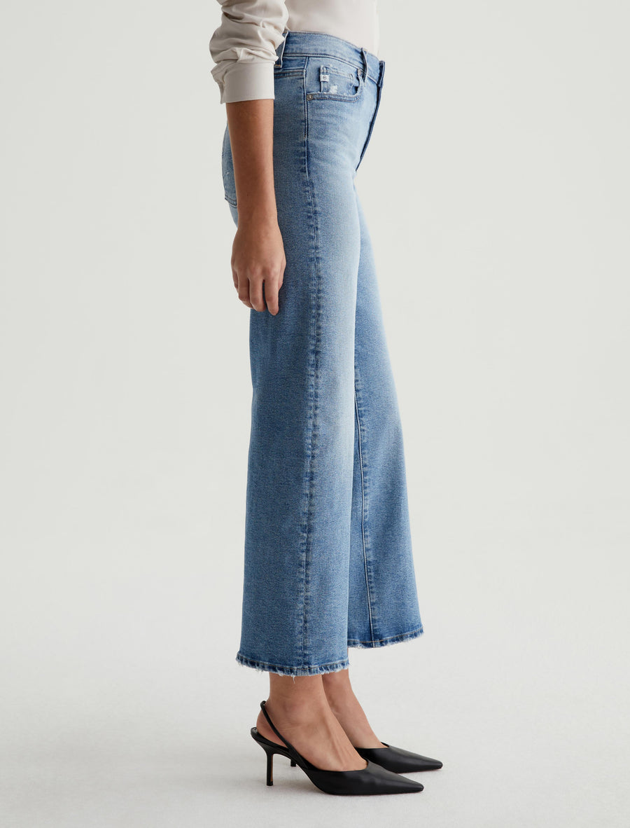 AG Saige Wide Leg Crop Denim Jeans - Momento-Denim-West of Woodward Boutique-Vancouver-Canada