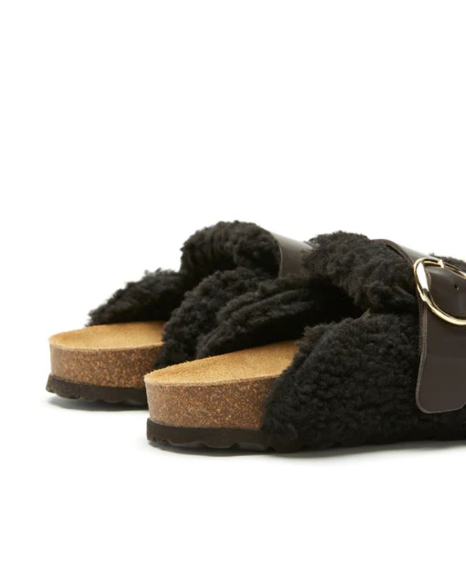 Sister Soeur Casey Clog Dark Brown-Shoes-West of Woodward Boutique-Vancouver-Canada
