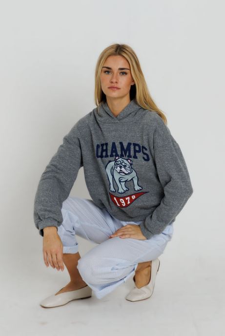 Sunny Somewhere Classic Hoodie Champs 1978 Heather Grey