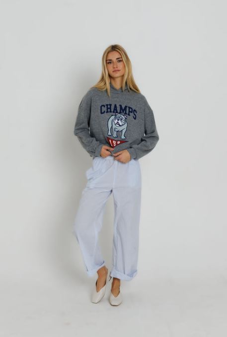 Sunny Somewhere Classic Hoodie Champs 1978 Heather Grey