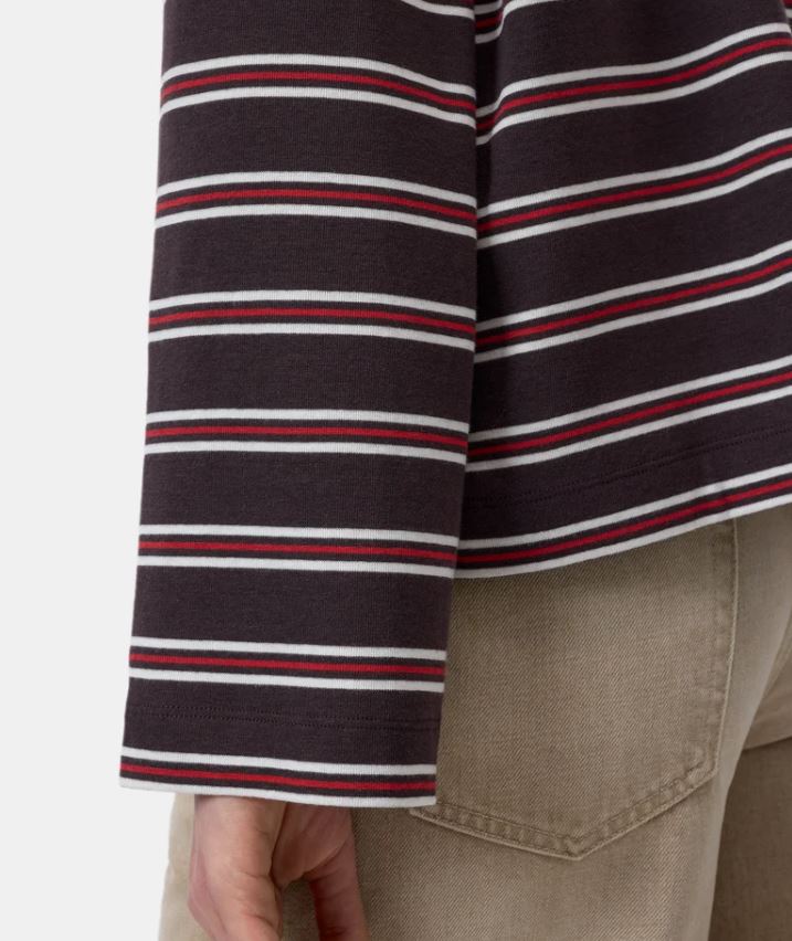 Closed Crewneck Longsleeve Cinder Brown-T-Shirts-West of Woodward Boutique-Vancouver-Canada