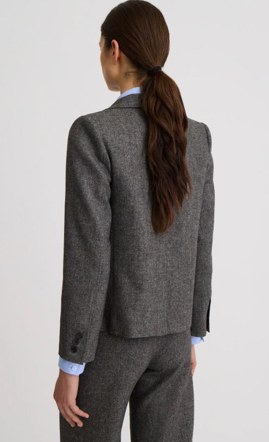 Smythe Collegiate Blazer Pebble Grey-Jackets-West of Woodward Boutique-Vancouver-Canada
