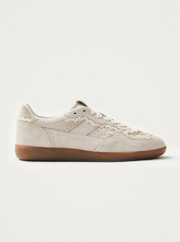 ALOHAS Tb. 490 Crochet Cream Leather Sneakers-Sneakers-West of Woodward Boutique-Vancouver-Canada