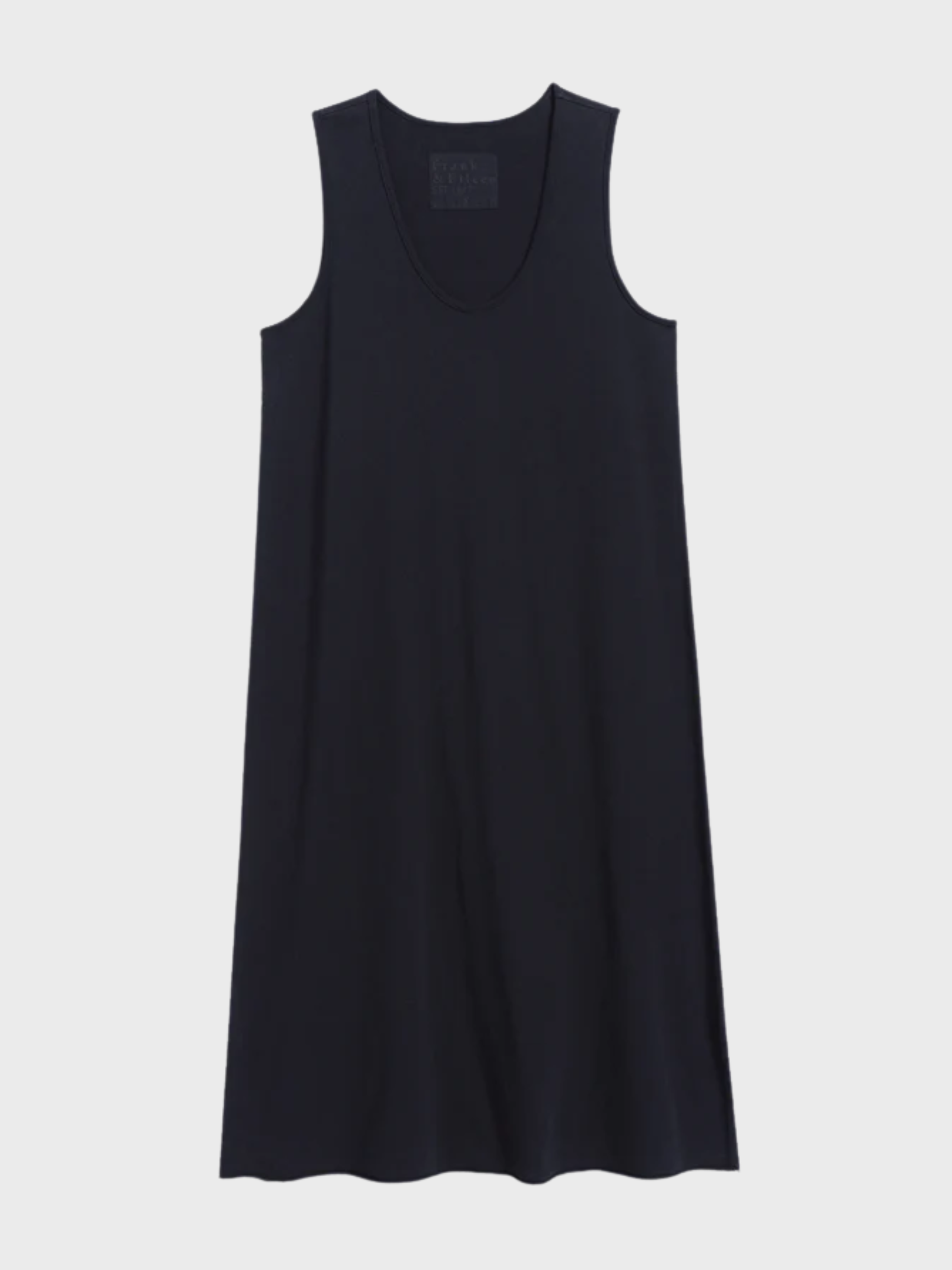 Frank & Eileen Dylan Scoop Neck Tee Dress British Royal Navy-Dresses-West of Woodward Boutique-Vancouver-Canada