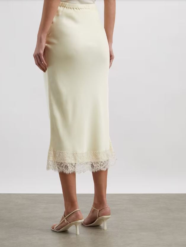 Faithfull Cydney Midi Skirt Lucia Lace-Dresses-West of Woodward Boutique-Vancouver-Canada