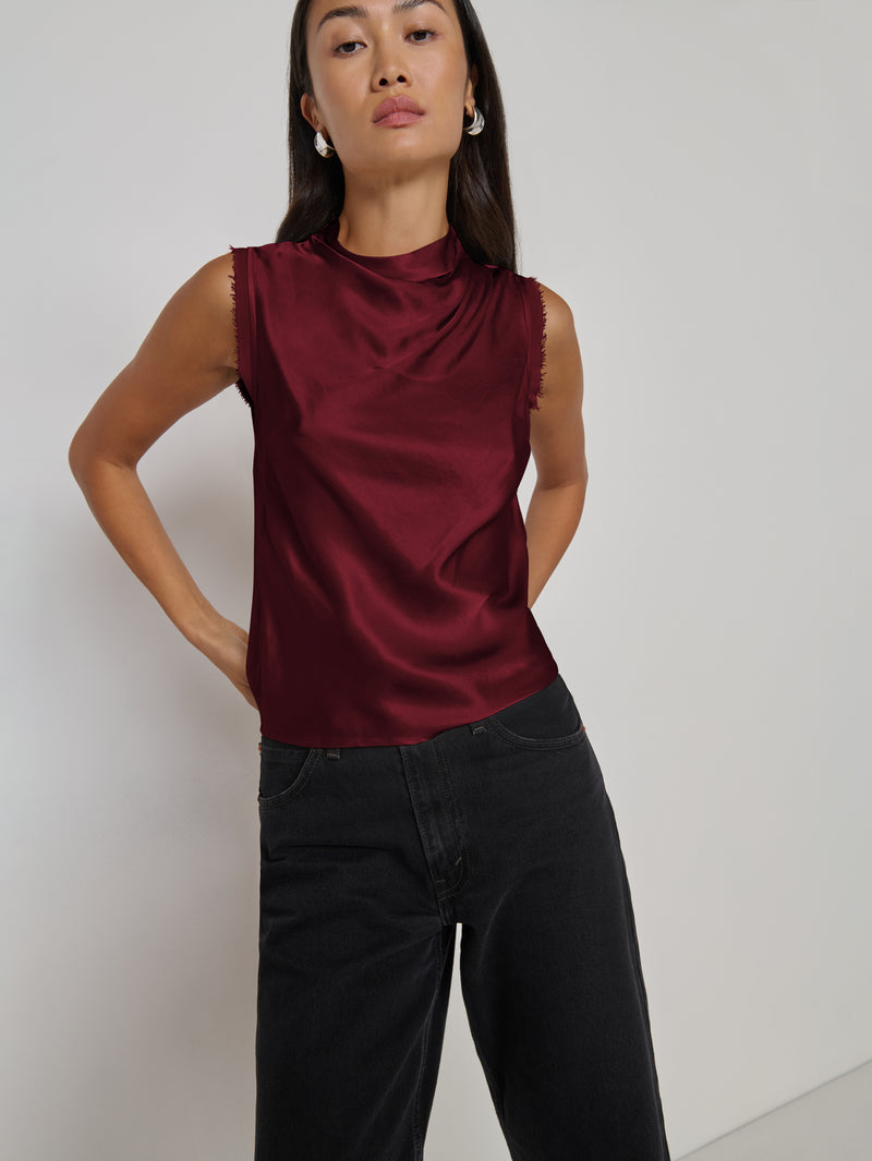 Nation Delilah Tank Truffle-T-Shirts-West of Woodward Boutique-Vancouver-Canada