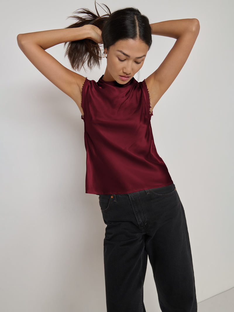 Nation Delilah Tank Truffle-T-Shirts-West of Woodward Boutique-Vancouver-Canada
