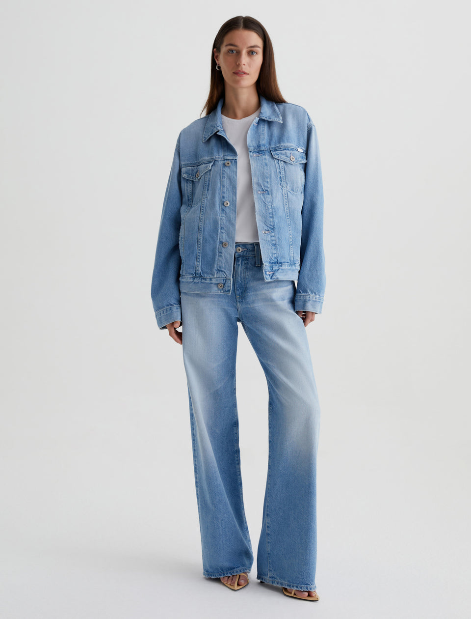 AG Ramie Denim Jacket - Siren-Jackets-West of Woodward Boutique-Vancouver-Canada