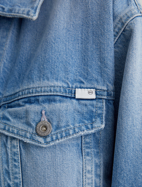 AG Ramie Denim Jacket - Siren-Jackets-West of Woodward Boutique-Vancouver-Canada
