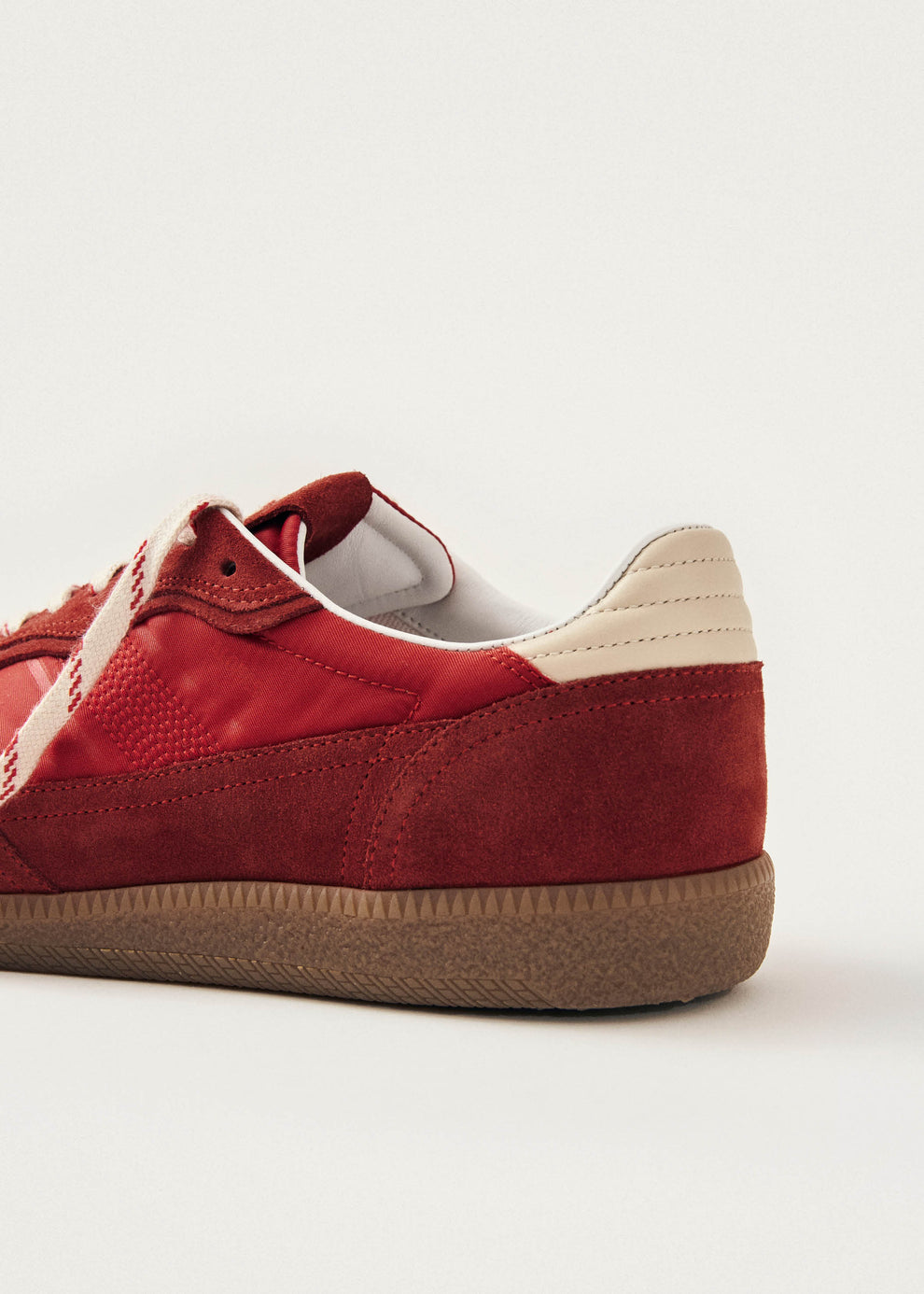 ALOHAS Tb.490 Rife Sheen Leather Sneakers - Red-Sneakers-West of Woodward Boutique-Vancouver-Canada