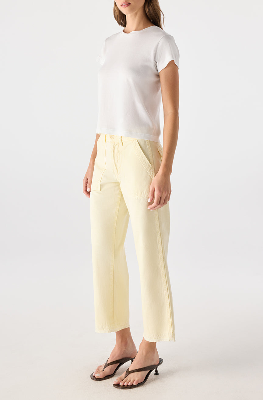 AMO Easy Army Slouch Crop Pant Blondie-Pants-West of Woodward Boutique-Vancouver-Canada