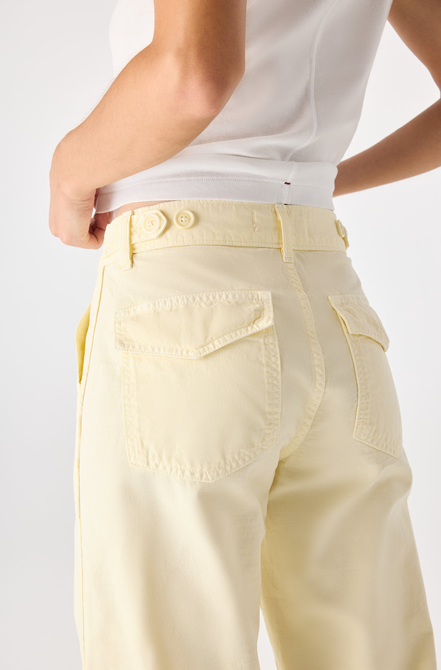 AMO Easy Army Slouch Crop Pant Blondie-Pants-West of Woodward Boutique-Vancouver-Canada