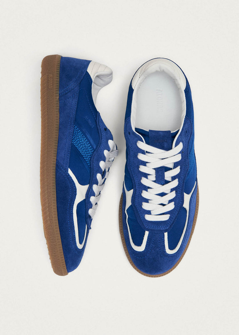 ALOHAS Tb. 490 Rife Sheen Blue Leather Sneakers-Sneakers-West of Woodward Boutique-Vancouver-Canada