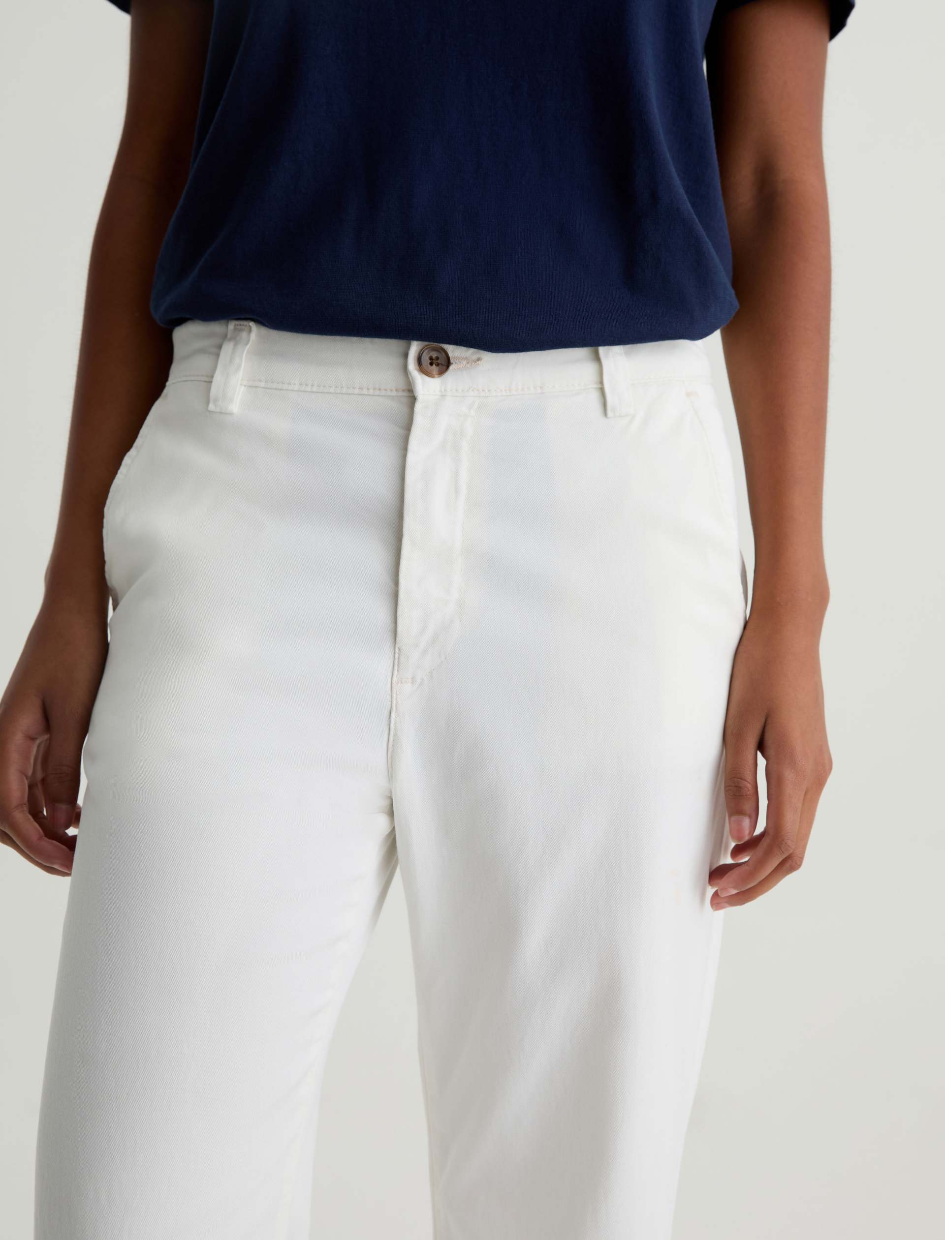 AG Caden Straight Pants Powder-Pants-West of Woodward Boutique-Vancouver-Canada