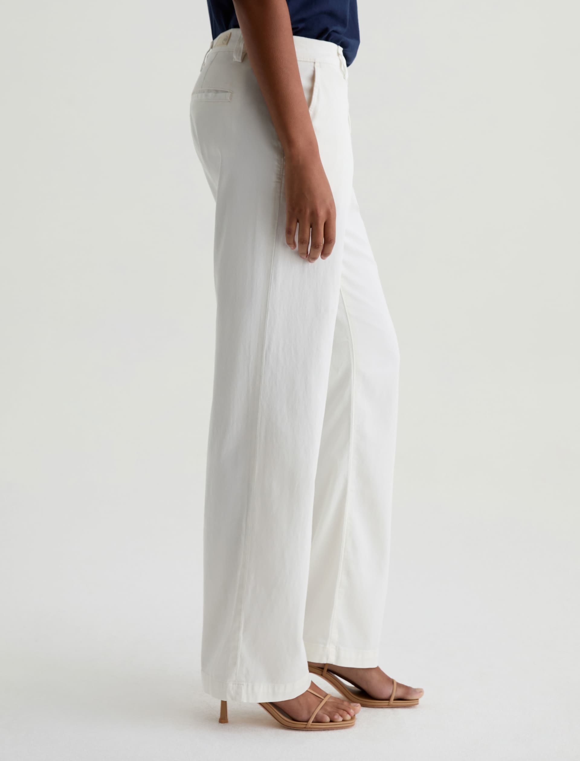 AG Caden Straight Pants Powder-Pants-West of Woodward Boutique-Vancouver-Canada