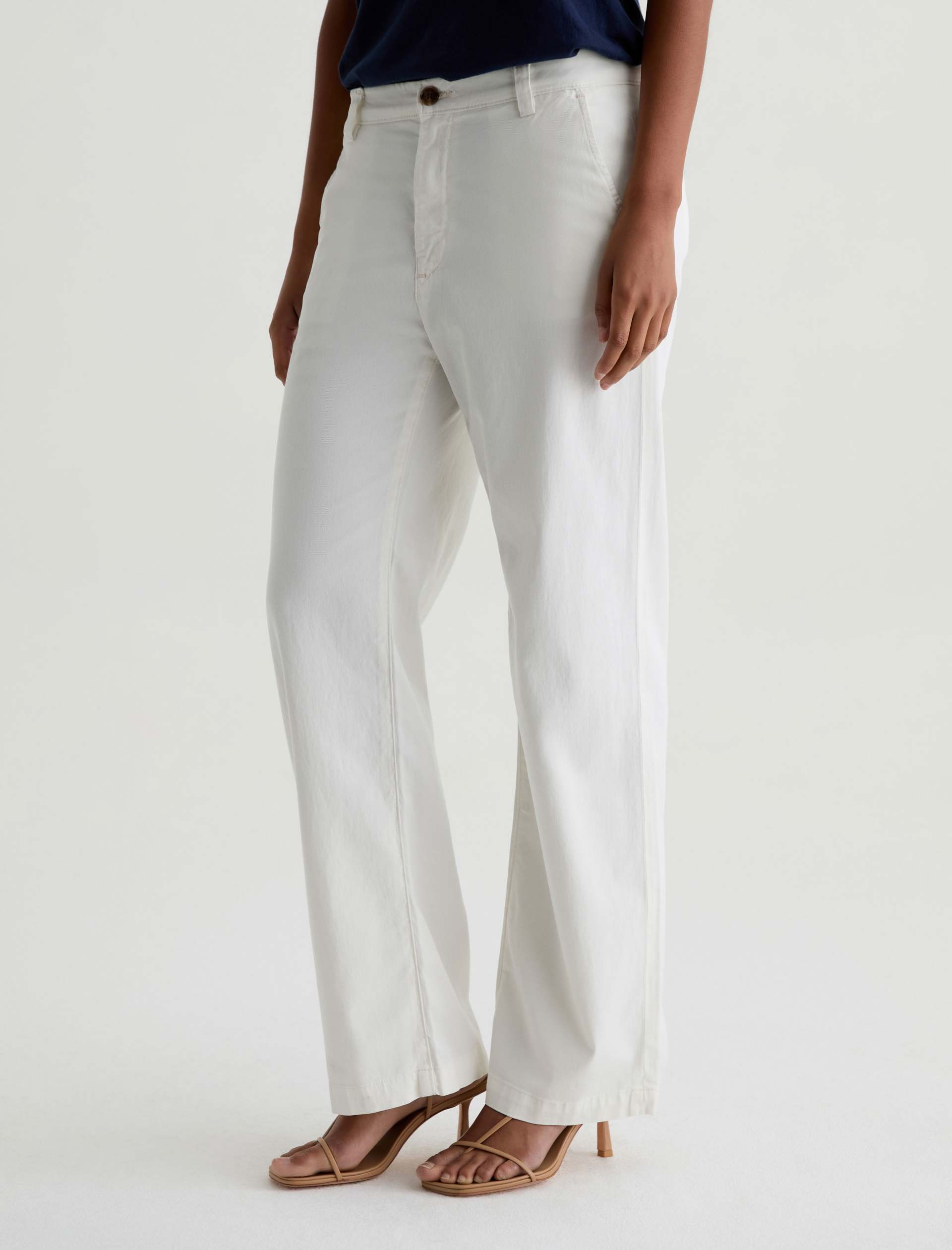 AG Caden Straight Pants Powder-Pants-West of Woodward Boutique-Vancouver-Canada